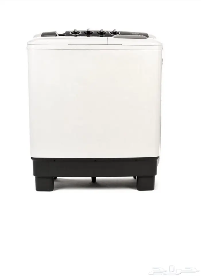 ميديا غسالة حوضين   10 كجم جديدة 10