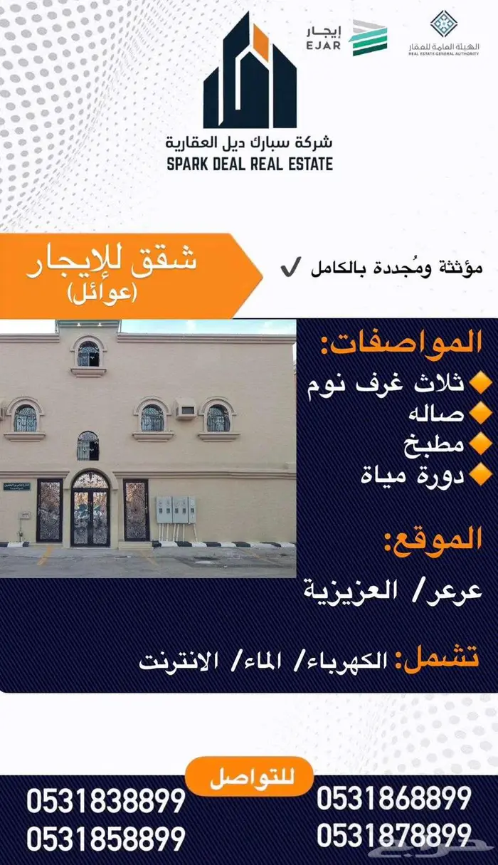 محلات و شقق للايجار 30