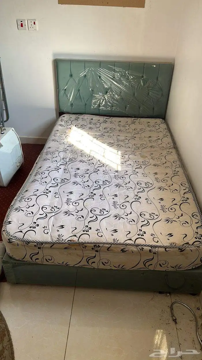 سرير نفرين مزدوج 120 200 لبيع السريع بسعر 150 مع مرتبه مجانا 1