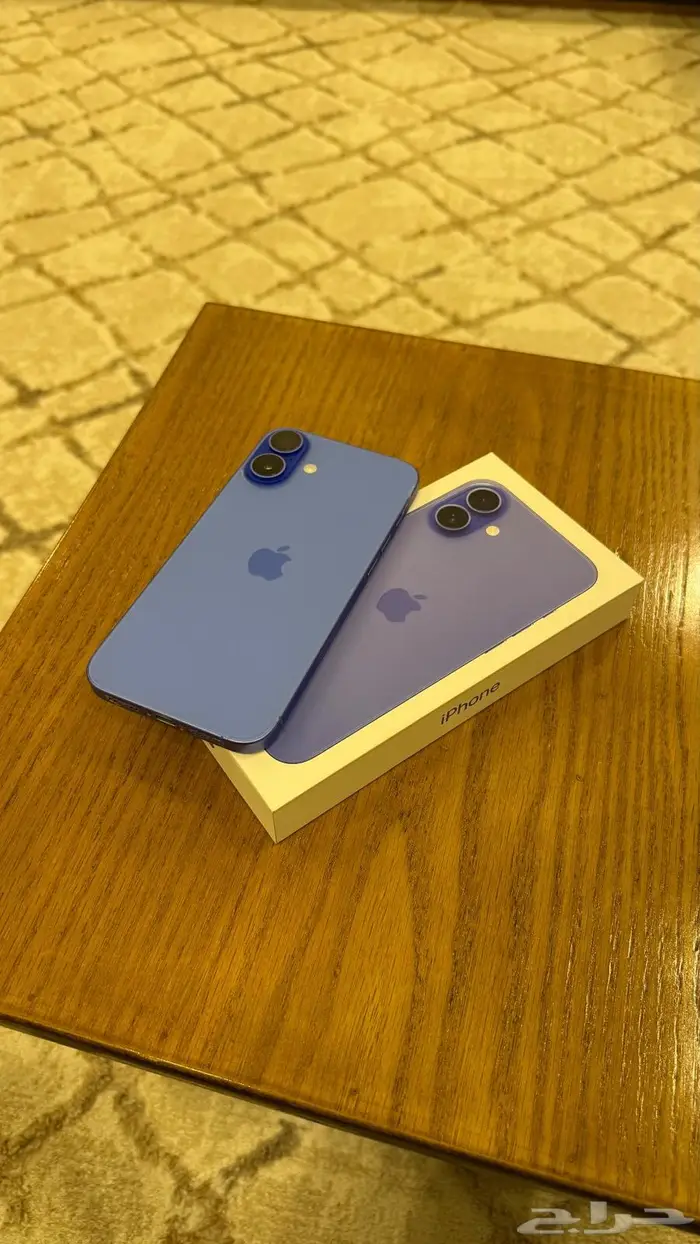 إيفون 16 بلس 128 قيقا أزرق 1