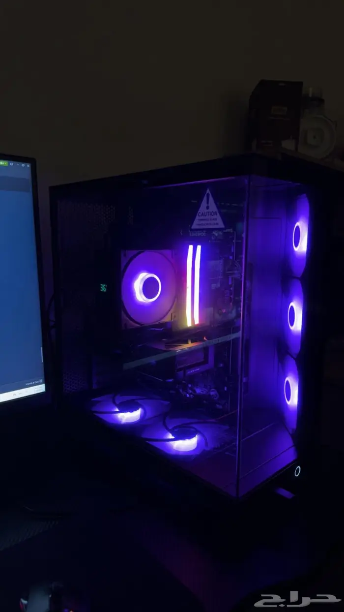 قيمنق بي سي i5-14400F RTX 5060 من انفيني ارك مع ماوس وكيبورد 3