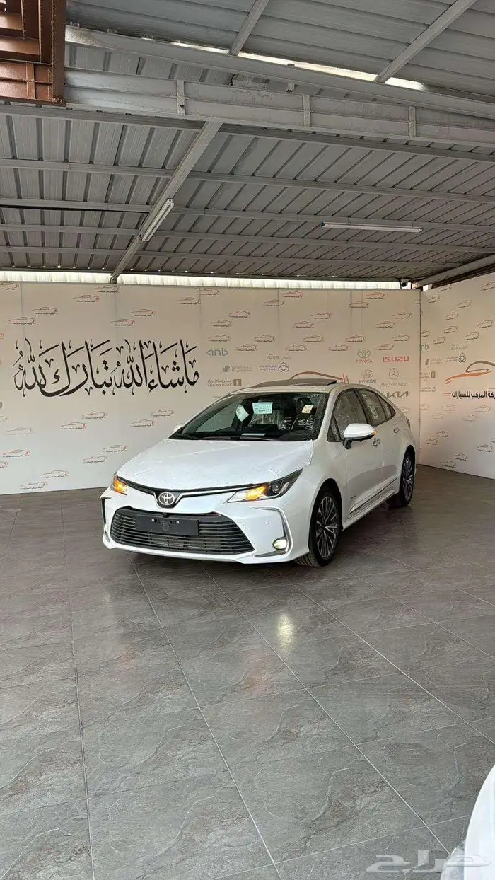 تويوتا كورلا فل كامل فتحة سقف سعودي 2025 0