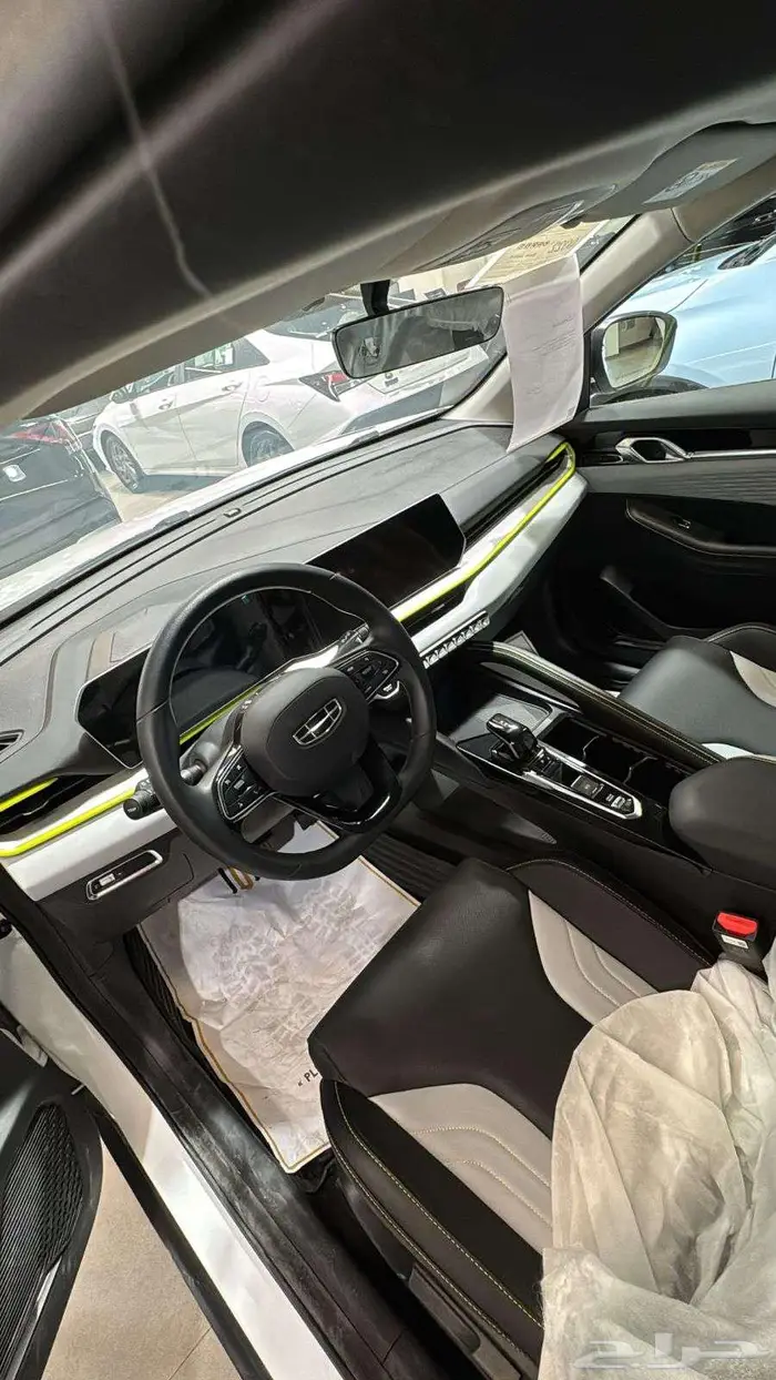 جيلي كولراي استندر 2025 ابيض 2