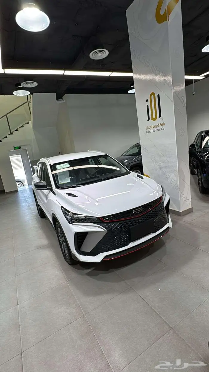 جيلي كولراي استندر 2025 ابيض 4