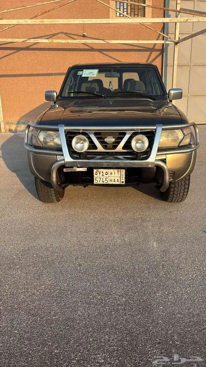 نيسان باترول ربع موديل 1999 قزاز كهربائي قير عادي ممشاه 4552 0