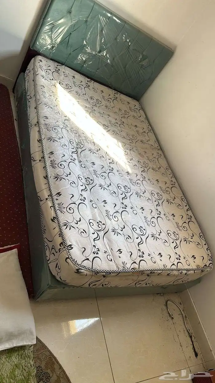 سرير نفرين مزدوج 120 200 لبيع السريع بسعر 150 مع مرتبه مجانا 0