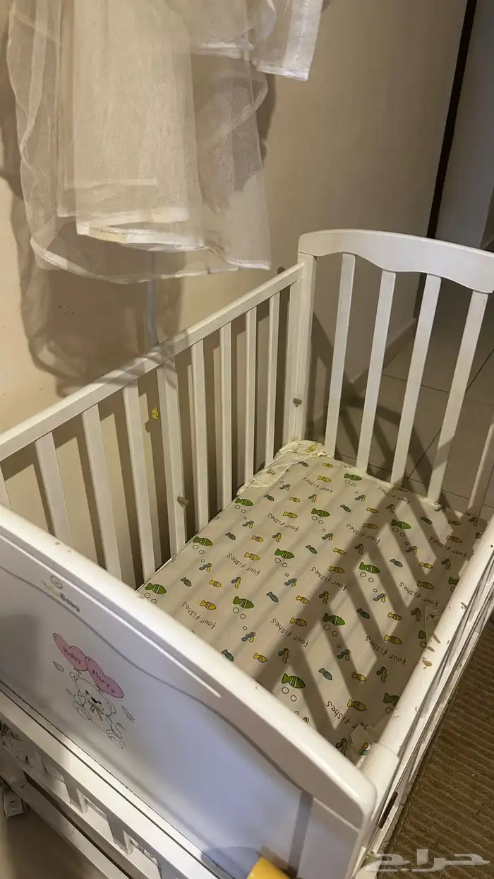 سرير نوم اطفال وعربيه اطفال 0