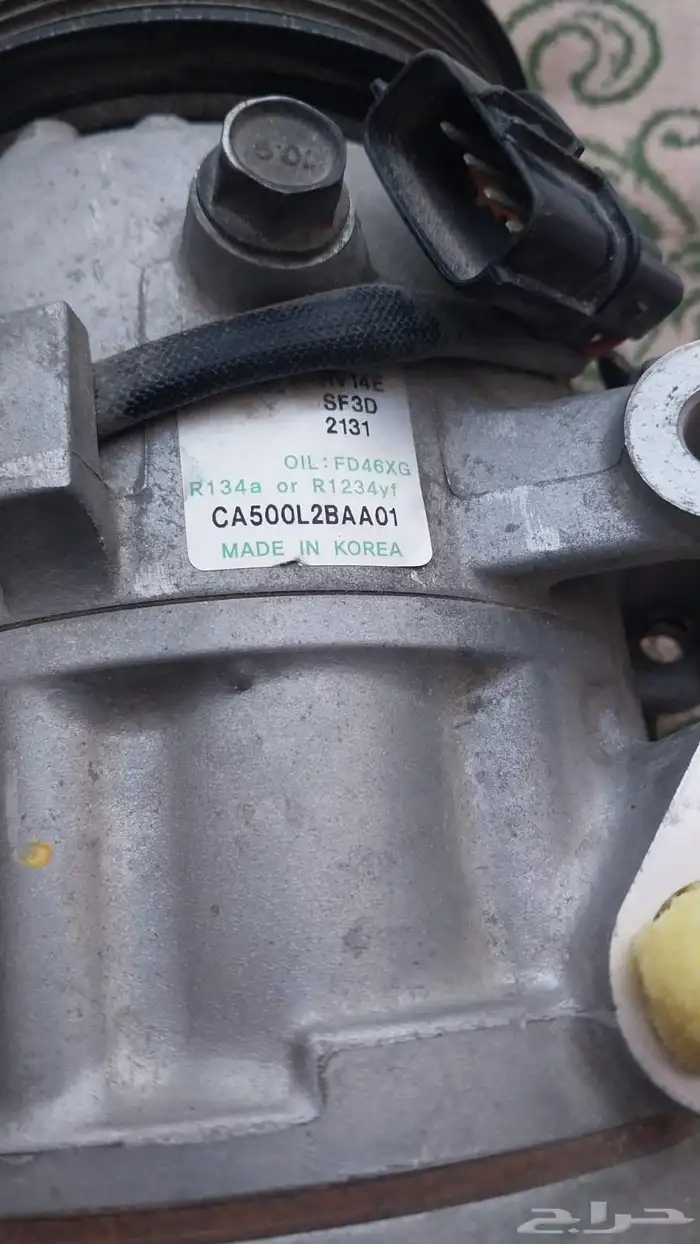 كمبروسر مكيف هيونداي   مرايه يسار 1