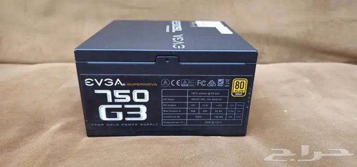 باور سبلاي للكمبيوتر 750 واط EVGA 7