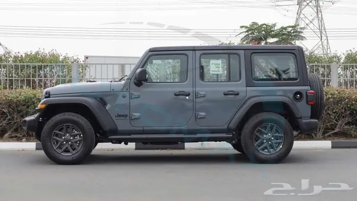 جيب رانغلر انلمتد سبورت اس 2025 خليجي اصفار مع ضمان الوكيل 20