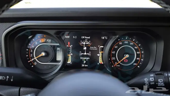 جيب رانجلر روبيكون 2.0 توربو 2025 خليجي اصفار ضمان الوكيل 12