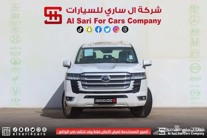 تويوتا لاند كروزر GXR L3 2025 اقساط بنوك وشركات 27
