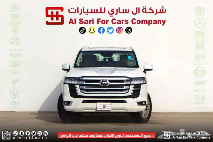 تويوتا لاند كروزر GXR L4 2025 اقساط بنوك وشركات 11