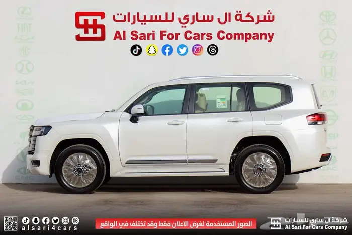 تويوتا لاند كروزر GXR L4 2025 اقساط بنوك وشركات 7