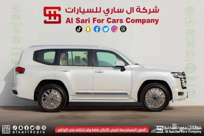 تويوتا لاند كروزر GXR L4 2025 اقساط بنوك وشركات 3