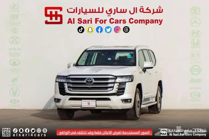 تويوتا لاند كروزر GXR L4 2025 اقساط بنوك وشركات 10