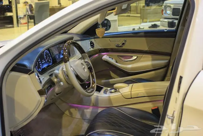 مرسيدس S400 2015 KIT AMG جفالي عداد 71 الف 7