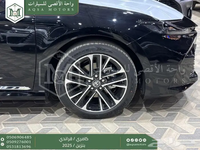 كامري قراندي فل أسود بنزين 2025 اقل سعر كاش واقساط 4