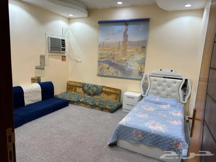 للايجار شقه مفروشه 3 غرف حي بريمان 3