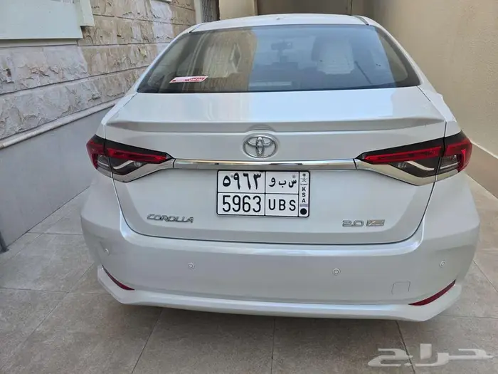 تويوتا كورولا xli مطور فتحة وبصمة 2025 2