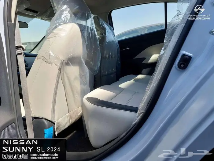 نيسان صني أعلى فئه SL 2024 -تشغيل ذكي متاح الوان مختلفة 12