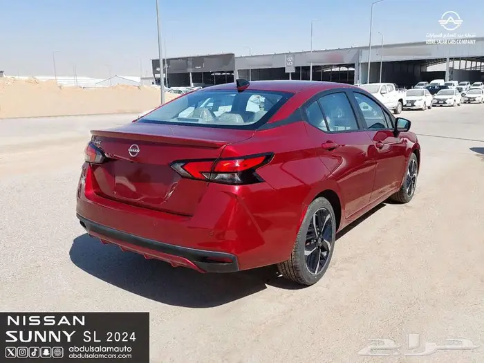 نيسان صني 2024 فل كامل الشكل الجديد أقساط وكاش اقل سعر 3