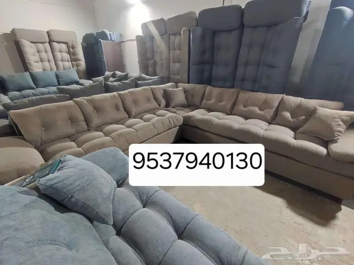 كنب جديد جاهز بالرياض 8