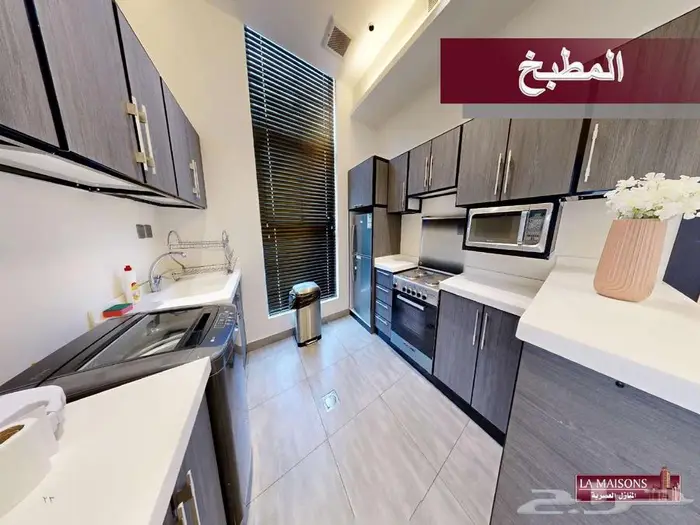 للإيجار شقة مؤثثة سكنية بمركز مليباري ريزيدنس 21