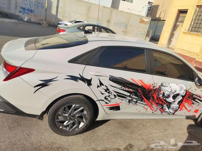 هيونداي النترا 2024 شبح جمجمة سباق الموت 1