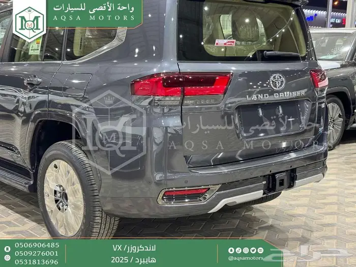 لاندكروزر في اكس فل رمادي هايبرد 2025 اقل سعر كاش واقساط 26
