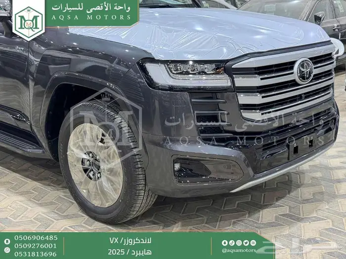 لاندكروزر في اكس فل رمادي هايبرد 2025 اقل سعر كاش واقساط 33