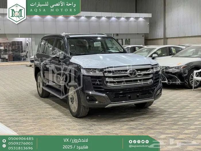 لاندكروزر في اكس فل رمادي هايبرد 2025 اقل سعر كاش واقساط 1