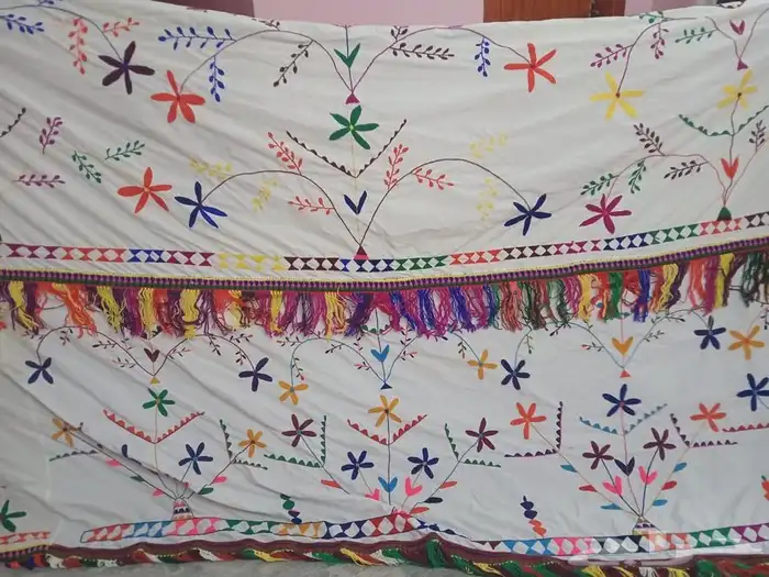 شغل صوف ونقش لشراشف شغل جدتي من عام1982 5