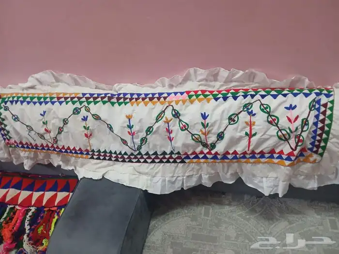 شغل صوف ونقش لشراشف شغل جدتي من عام1982 8