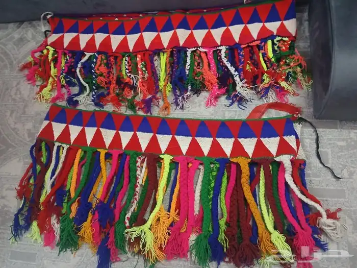 شغل صوف ونقش لشراشف شغل جدتي من عام1982 6