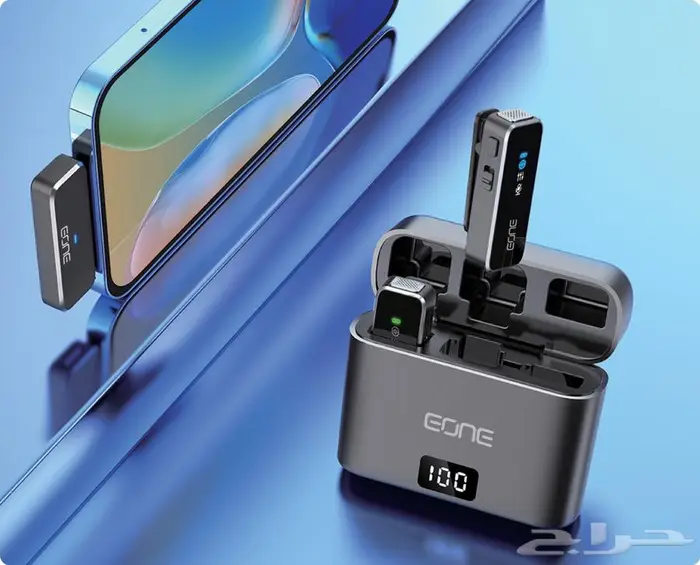 ميكروفون لاسلكي من EONE   صوت واضح و نقي 3