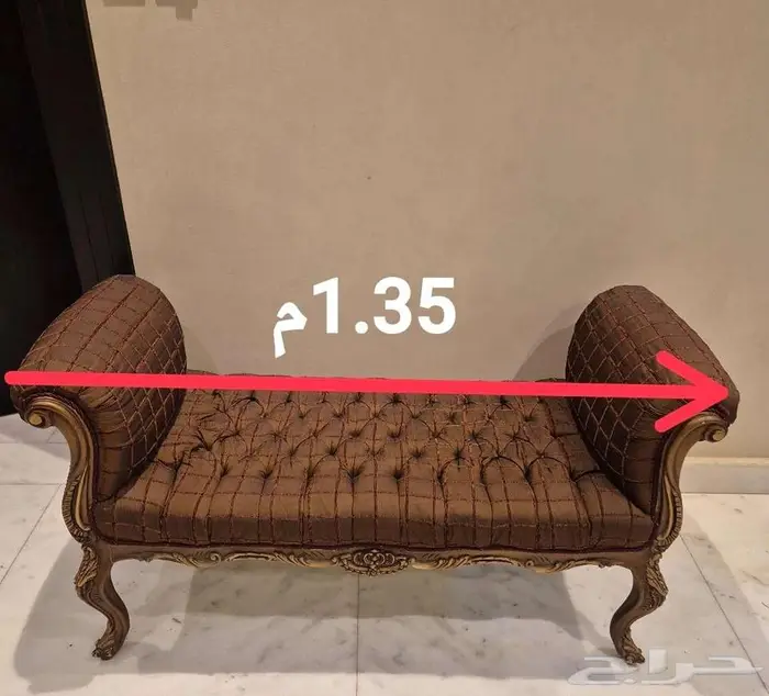 للبيع اريكه خشب 1