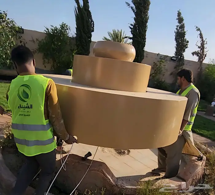 نوافير وشلالات جاهزة فايبر متنقلة بسعر المصنع الظهران 29