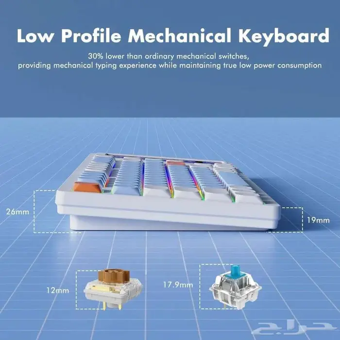 كيبورد اجاز Ajazz AKP815 75 1