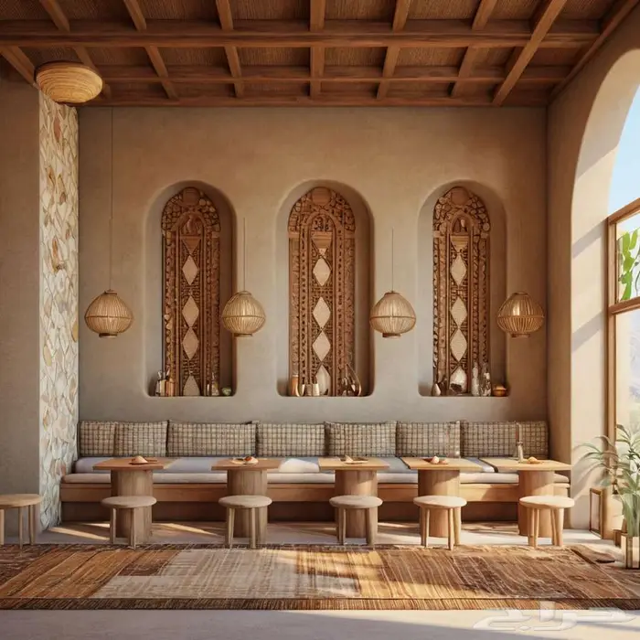 اثاث فندقي تصميم وتخطيط هندسي سبا داخلي تصميم محل كافيه مقهى 46