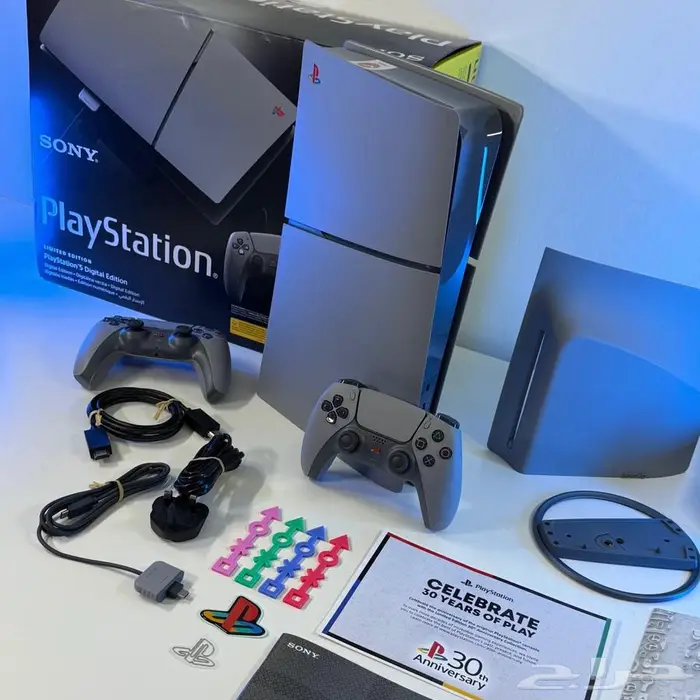 بلايستيشن 5 نسخة 30 عام جديد سوني 5 ثلاثون عام PlayStation 5 0