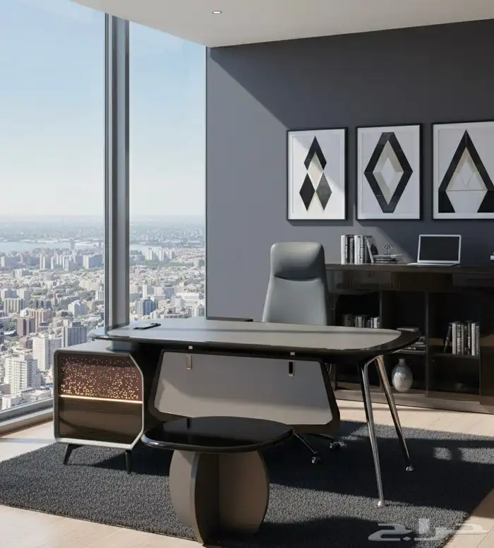 مودرن الفخمةاثاث مكاتب طقم حجم كبيرة عرض خاص تخفيض سعر الان 3