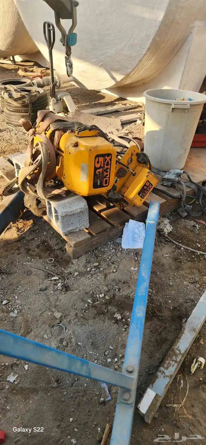 ونش كيتو ياباني كهرباء 5طن للمستودعات والمصانع 2