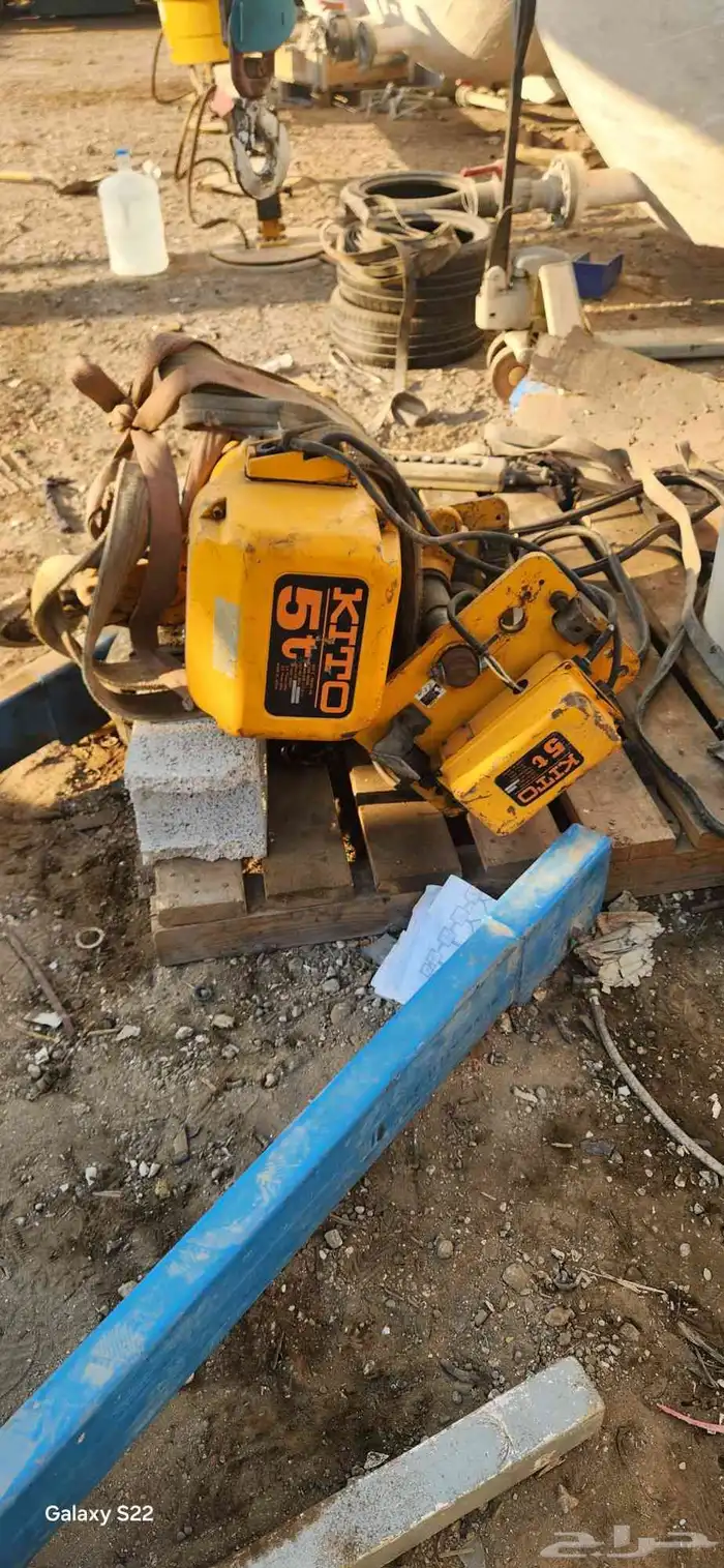 ونش كيتو ياباني كهرباء 5طن للمستودعات والمصانع 0