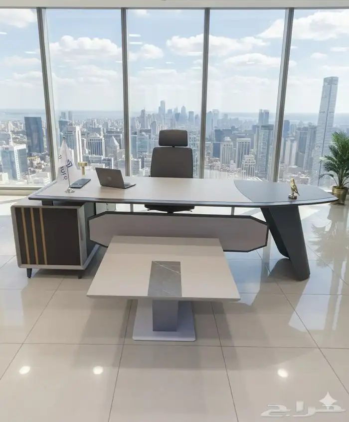 مودرن الفخمةاثاث مكاتب طقم حجم كبيرة عرض خاص تخفيض سعر الان 11