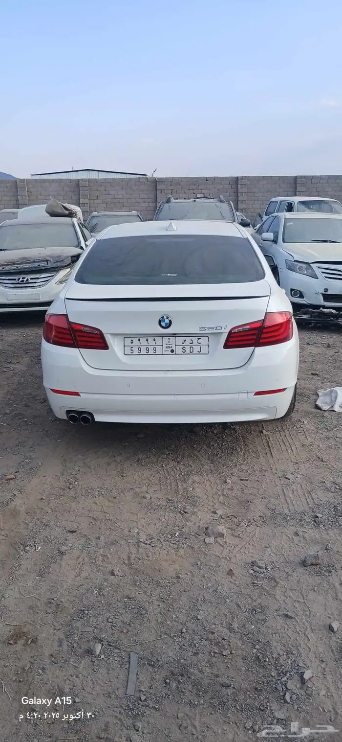للبيع بي ام دبليو 520 موديل 2014 0