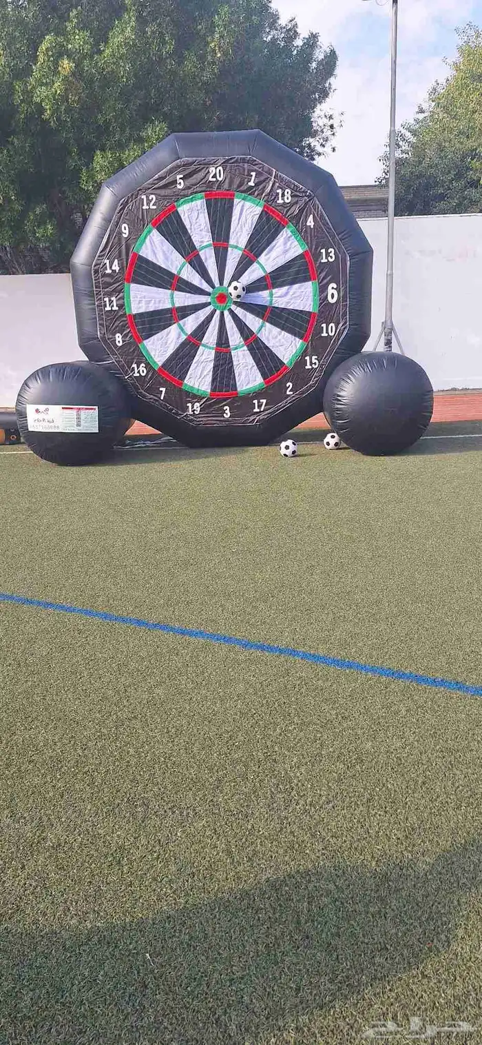 تاجير نطيطات وزحاليق مائية وجافة وملاعب صابونيه مكاين آيسكري 1