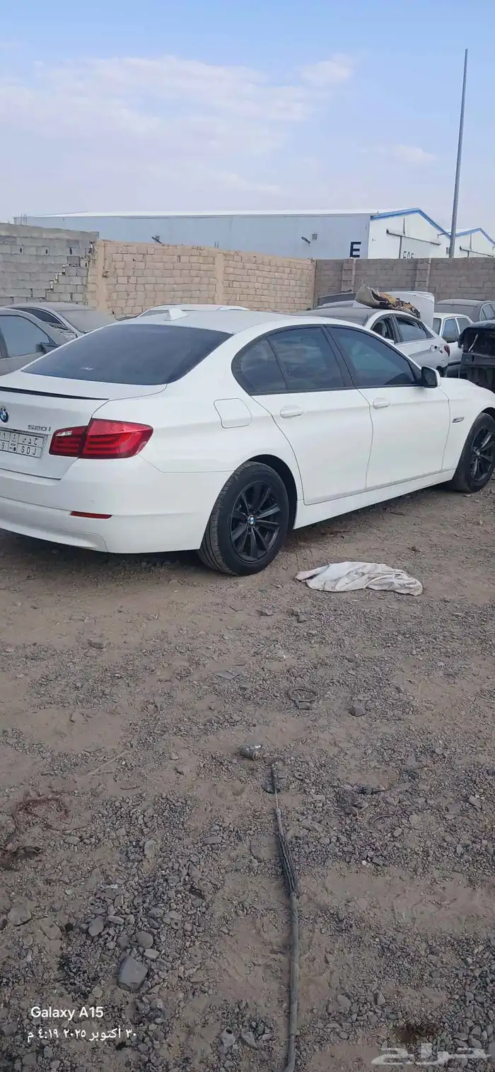 للبيع بي ام دبليو 520 موديل 2014 6