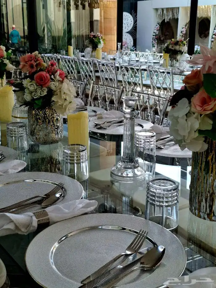 للحفلات والمناسبات قهوجينن وصبابين كراسي بنوعها اطولات 4