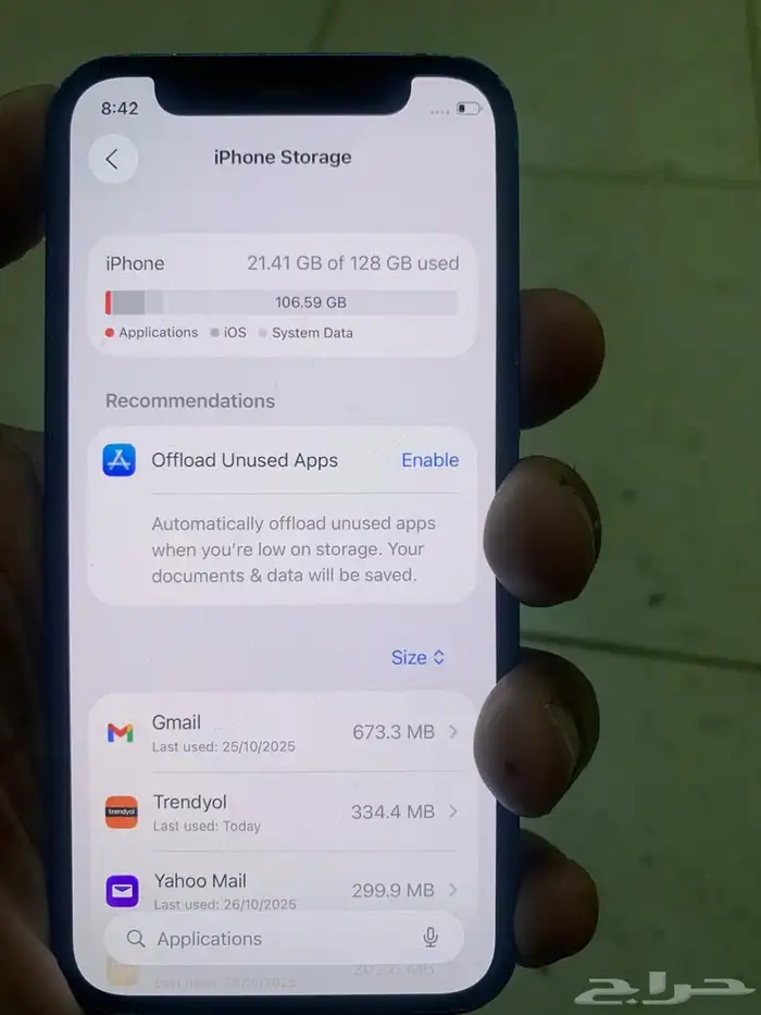 ايفون 12 ميني نظيف 4